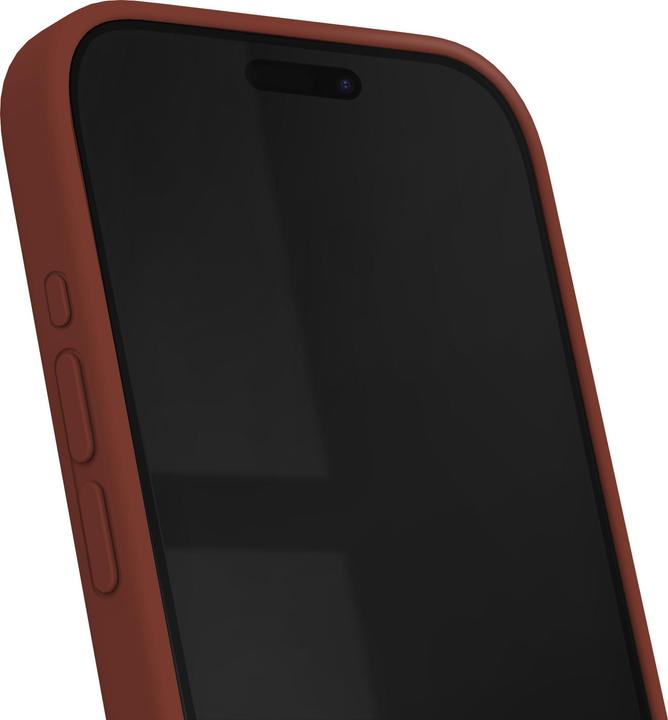 Immagine prodotto iDeal Of Sweden Cover in silicone di design Ambra scuro (Apple iPhone 15 Pro)