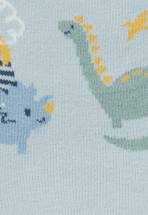 Produktbild Sterntaler Antirutsch-Socken Dino Graublau Gr. 17/18 (17 - 18)