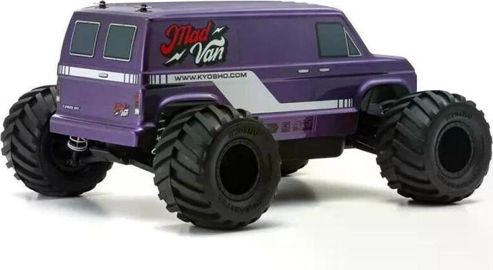Kyosho Monster Truck Fazer Mk2 Mad Van 4WD, Violett, ARTR, 1:10 (RTR Ready-to-Run)