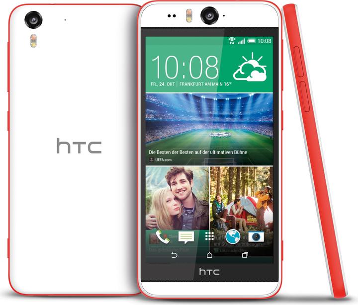 Actual product image HTC Desire EYE (16 GB, Coral Red, 5.20", Single SIM, 4G)