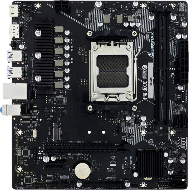 Actual product image Biostar B650MT (AM5, AMD B650, mATX)