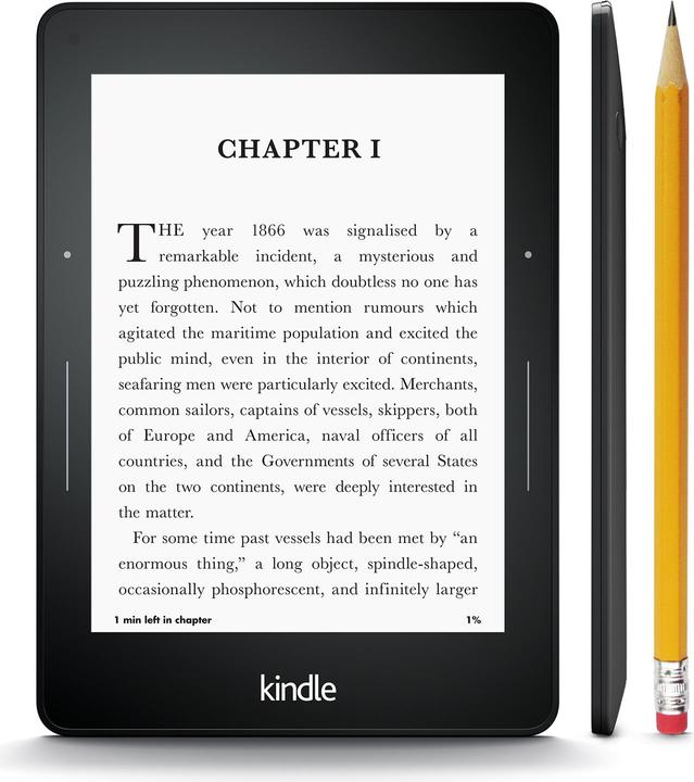 Immagine prodotto Amazon Kindle Voyage (6", 4 GB, Nero)