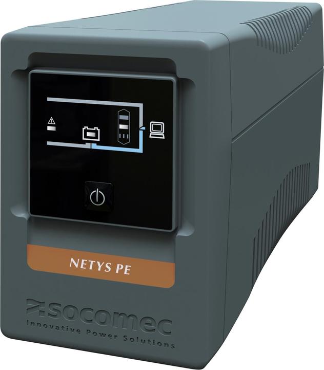 Produktbild Socomec NETYS PE NPE-0850 uninterruptible power supply (UPS) Line-Interactive 0.85 kVA 4 AC (0.85 VA, 480 W, Line-Interaktiv USV)