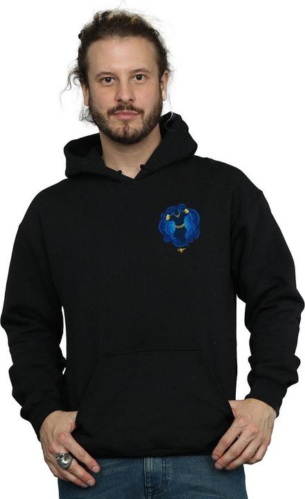 Disney Aladdin Movie Genie Breast Print Kapuzenpullover