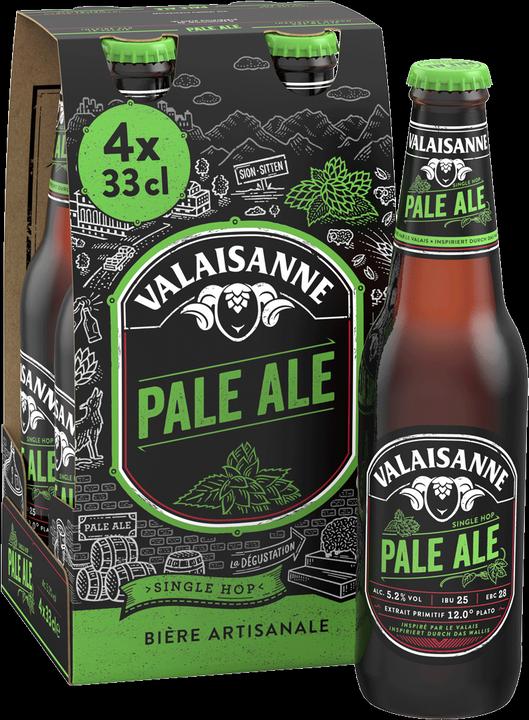 Actual product image Valaisanne Pale Ale (4 x 33 cl)