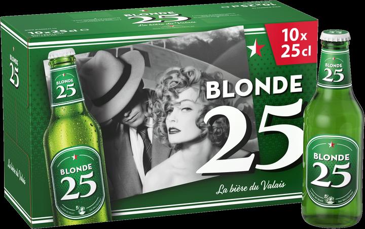 Image du produit Valaisanne Bière blonde 25 Lager (10 x 25 cl)