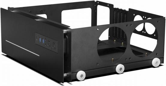 Actual product image Nanoxia Project S Midi (mATX, Mini-ITX)