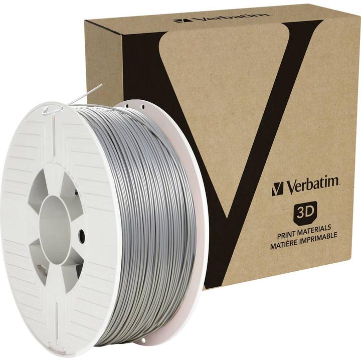 Image du produit Verbatim Filament (PLA, 1.75 mm, 1000 g, Argent)