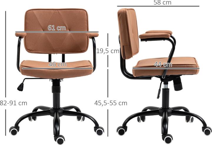 Actual product image Vinsetto Office chair