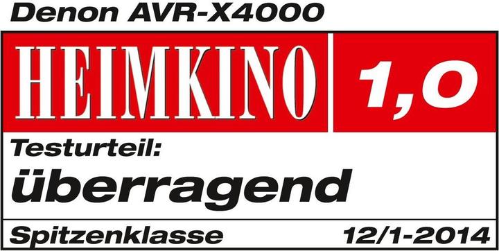 Produktbild Denon Avr-X4000 (7.2 Kanal, FM)