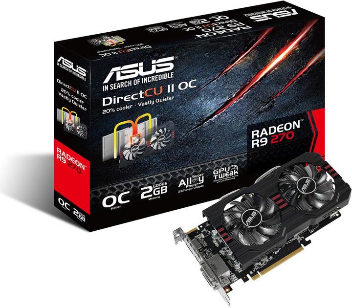 Produktbild ASUS R9 270 Dc2oc (2 GB)