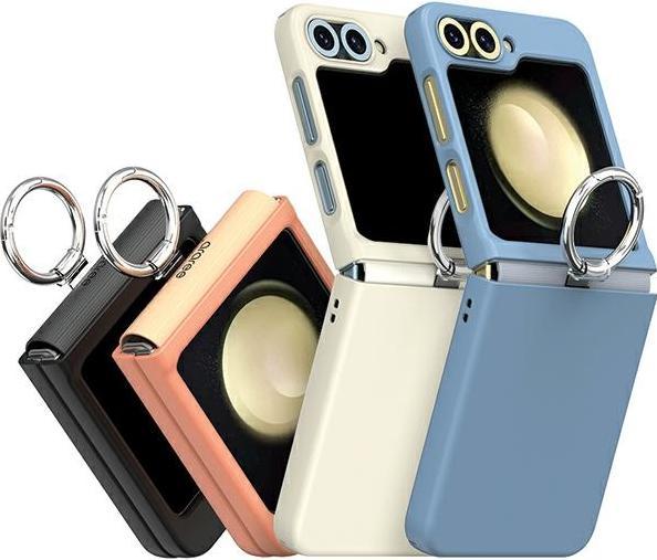 Actual product image GCS etui Aero Flex R Sam Z Flip6 czarny/black AR20-02022A (Samsung Galaxy Z Flip6, Samsung Galaxy Z Flip7 FE)