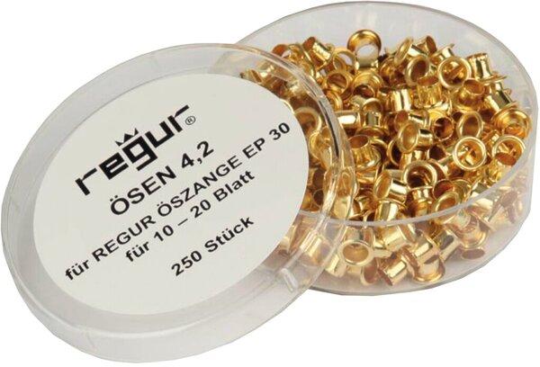 Produktbild Magni Ösen 4,2mm für EP 30 Stanz- und Ösenzange, 250 Stück für 10 - 20 Blatt für Verträge, zum Präse