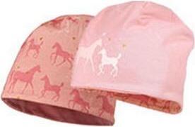 Produktbild Maximo Mütze Beanie reversible Horses Gr. 51 - 53 (51 - 53)