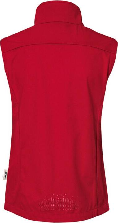 Actual product image Hakro Ladies Light Softshell Vest Sarina red, L (L)