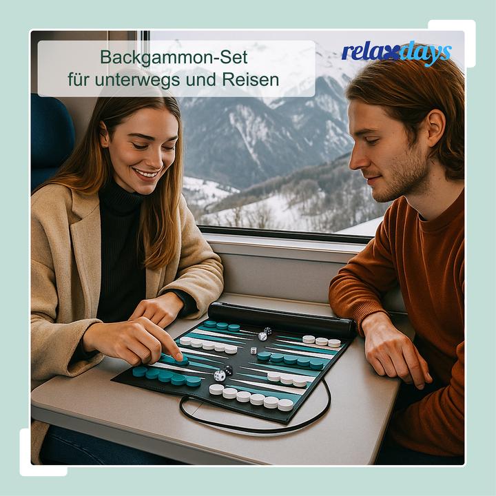 Immagine prodotto Relaxdays Backgammon da-viaggio