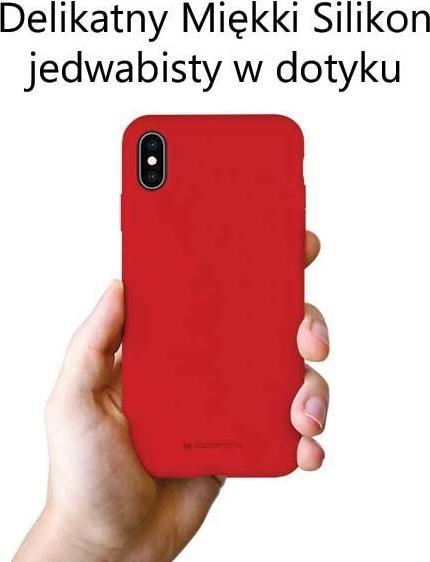 Actual product image Silicone iPhone 12/12 Pro 6,1" czerwony/red (Apple iPhone 12 Pro)