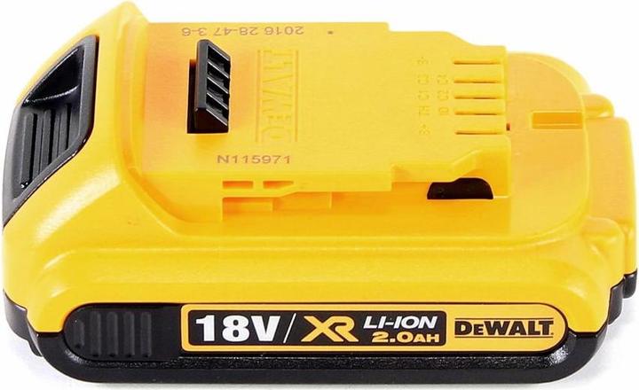 Image du produit DeWalt DCR 027 N Radio sans fil DAB+ 10,8-18,0 V + 1x batterie 2,0 Ah - sans chargeur (DAB+ DAB, FM, Bluetooth)