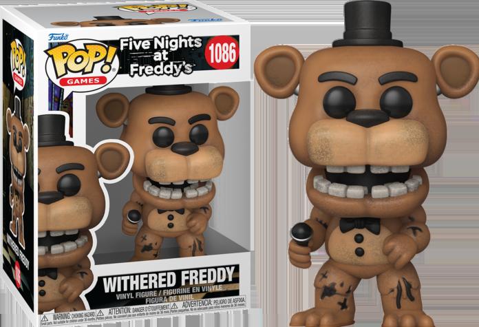 Actual product image Funko POP! FNAF: Withered Freddy