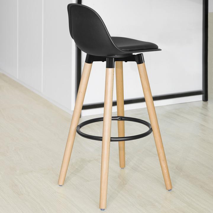 Produktbild SoBuy Barhocker mit Rücklehne