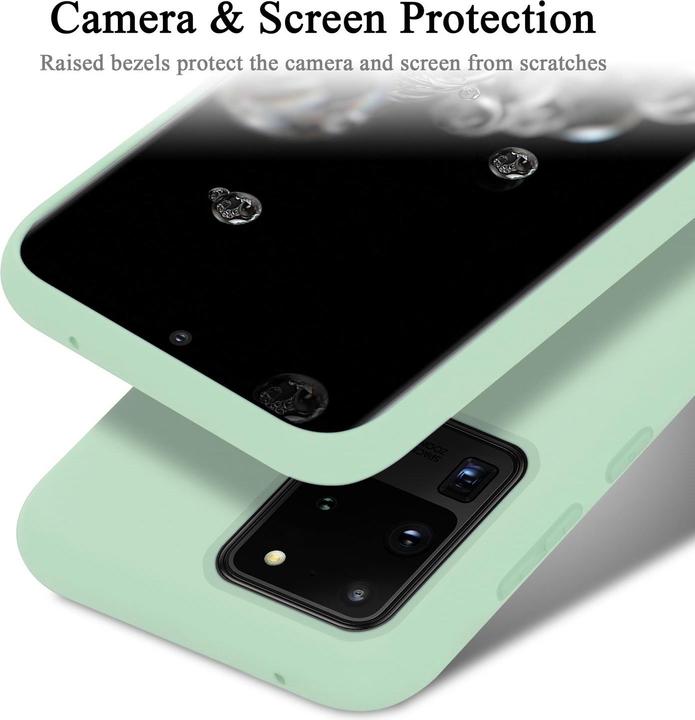 Actual product image Cadorabo TPU Liquid Silicone Case Cover (Samsung Galaxy S20 Ultra)