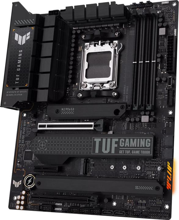 Produktbild ASUS TUF Gaming X670E-Plus Wifi (AM5, AMD X670E, ATX)