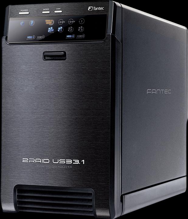 Fantec QB-X2U31z 2 x 3,5 SATA Raid HDD USB 3.1 (3.5")