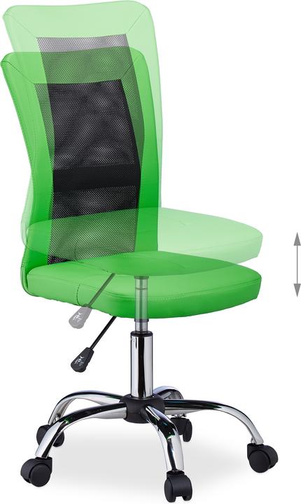 Actual product image Relaxdays Swivel Office Chair