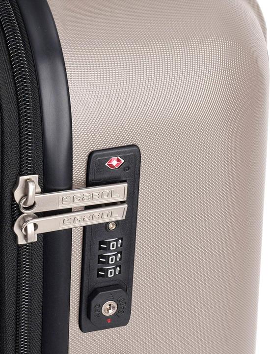 Produktbild Gabol Ocean 4 Rollen Kofferset 2-teilig mit Dehnfalte (129 l)