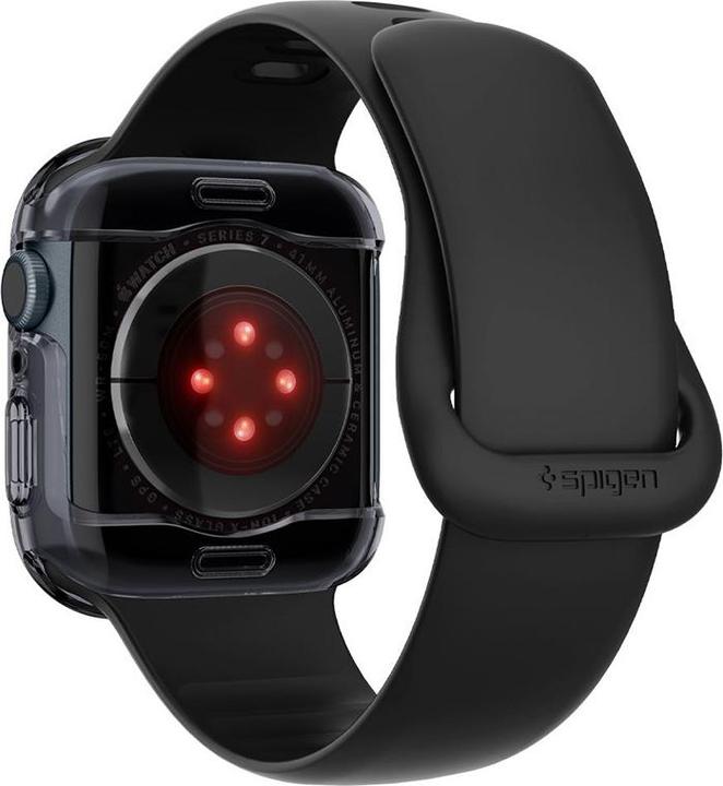 Produktbild Spigen Ultra Hybrid-Gehäuse für Apple Watch 7 / 8 / 9 (41 mm) – transparentes Grau