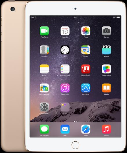 Apple iPad mini 3 (4G, 7.90", 128 Go, Or)