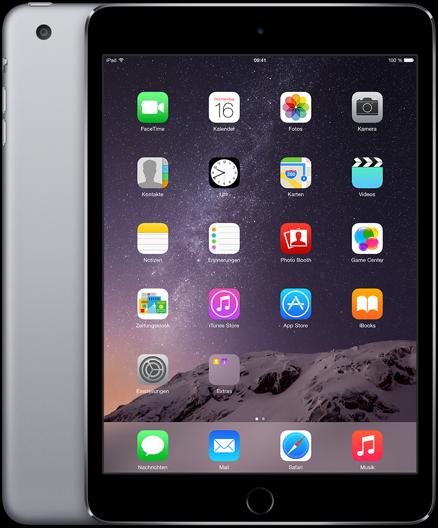 Produktbild Apple iPad mini 3 (4G, 7.90", 128 GB, Space Gray)