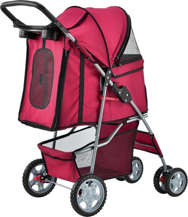 Pro-Tec Buggy Niceville (Dog, Small animal, Cat, Lockable, Breathable, Can be opened completely, Foldable)