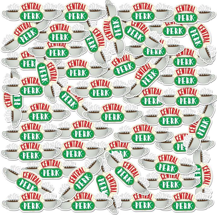 Immagine prodotto Friends Central Perk Adesivi Misura Confezione 50