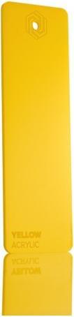 Produktbild flux Acrylglasplatte - Beamo - Yellow (21 cm, 30 cm)