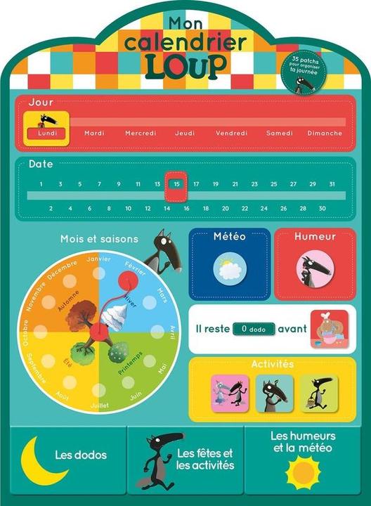 Image du produit Auzou France Mon calendrier Loup (Français)