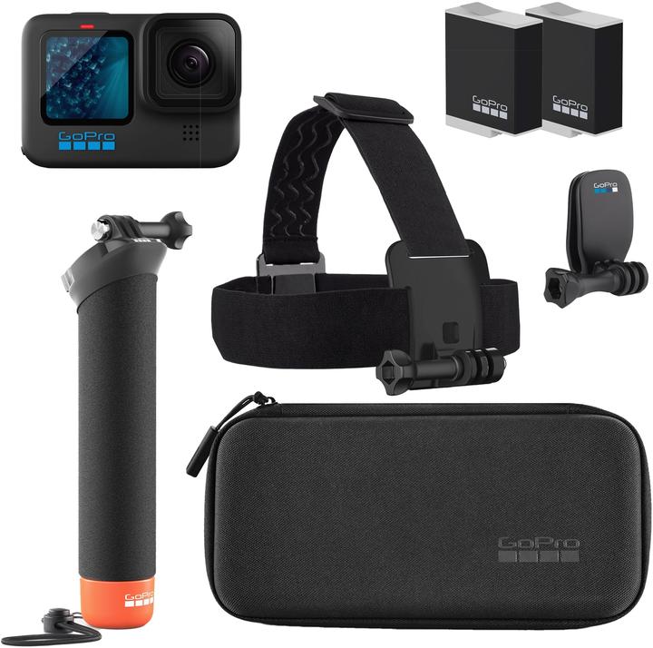 HERO11 Black - Accessory Hard Bundle (inkl. 128 GB MicroSDXH-Karte) (60p, 5.3K, WLAN, Bluetooth)