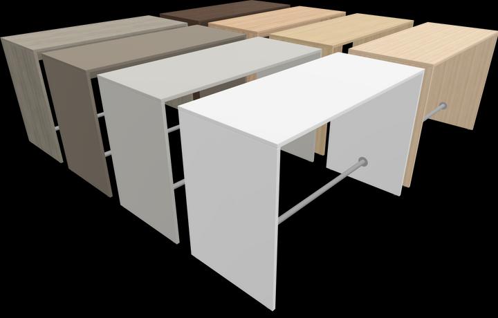 Image du produit Narbutas Table haute lumineuse (160 x 70 x 105 cm)