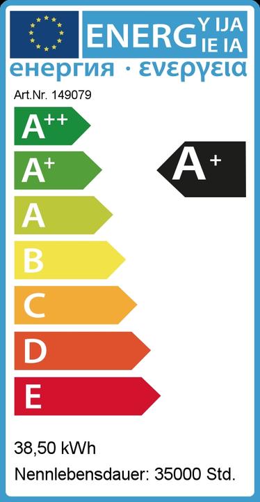 Energie-Label Synergy 21 LED light panel 620*620 warmweiss 35W V3 PRO weiss UGR<19 (4200 lm)