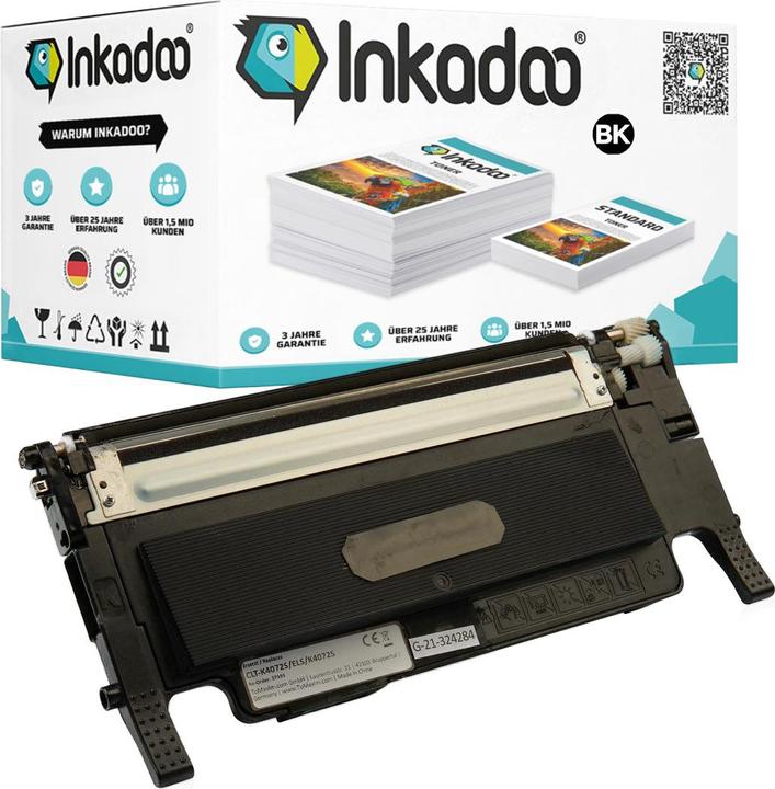 Image du produit Inkadoo Toner Compatible pour Samsung CLT-P4072C/ELS / P4072C CLX-3180 3185 FW 3185 CLP-325 (CF)
