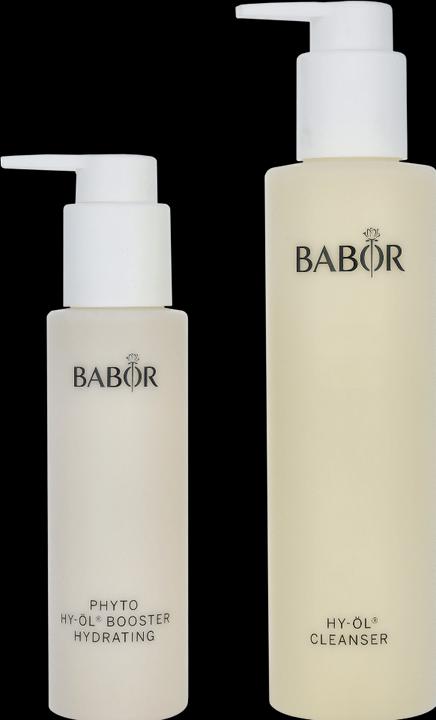 Babor CLEANSING HY-ÖL & Phyto HY-ÖL Booster Hydrating Set (Reinigungstücher, 300 ml)