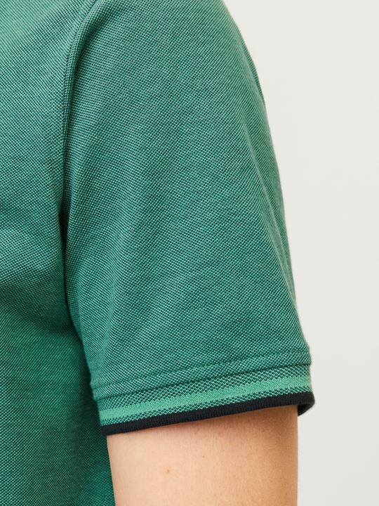 Actual product image Jack & Jones Single-coloured polo T-shirt T-shirt (L)