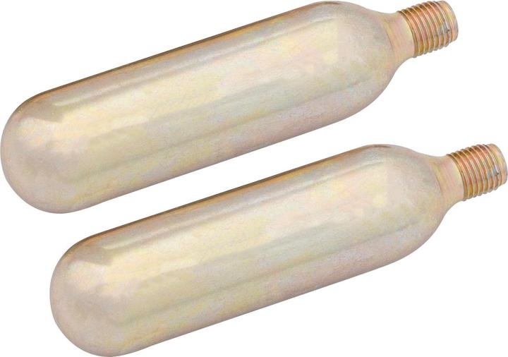 Contec CO2 Ersatzkartuschen 16g, 2 Stück (Ersatzteil Handpumpe)
