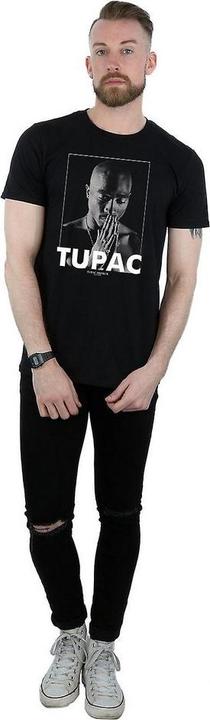 Immagine prodotto Tupac Shakur Maglietta unisex in cotone per adulti che prega (XXL)