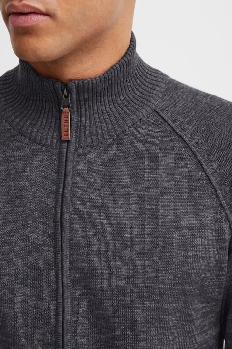 Immagine prodotto Blend Daniri Cardigan Maglione Maglia Con Bottoni Da Uomo Con Collo Alto Stampa (XXL)