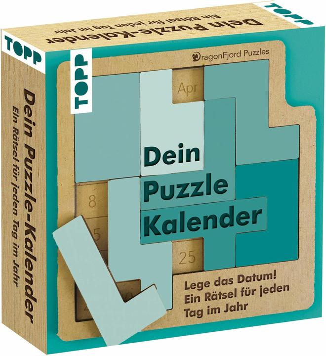 Produktbild Dein Puzzle-Kalender. Lege das Datum – ein Rätsel für jeden Tag im Jahr (Deutsch)