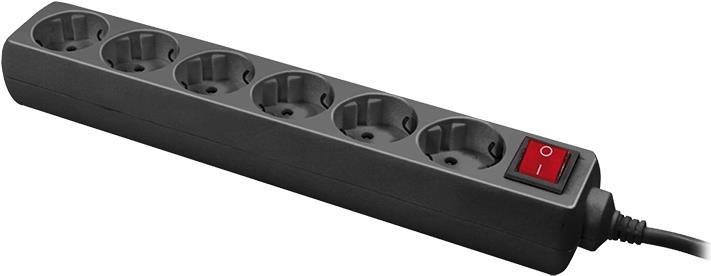 Image du produit LogiLink bandeau de prises (6 x, CEE 7/3, 1.50 m)