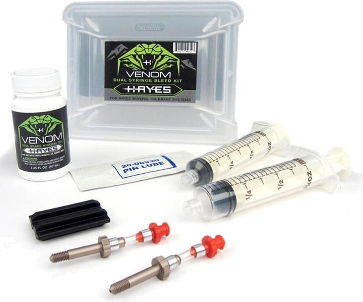 Actual product image Hayes Pro Bleed bleeding kit for radar brake fluid mineral oil