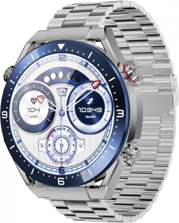 Immagine prodotto Maxcom SMARTWATCH ECOWATCH EW01 ORANGE 1.52 HD/360X360/400mAh/7-20 DIAS/BT CALLS/BLE 5.2 EW01SB (51 mm)