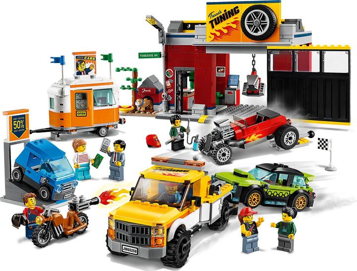Immagine prodotto LEGO Officina di sintonizzazione (60258, LEGO City)